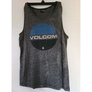 Vintage Volcom Tank Top Mens Small Grunge Y2K Shirt Skate Skateboard‎